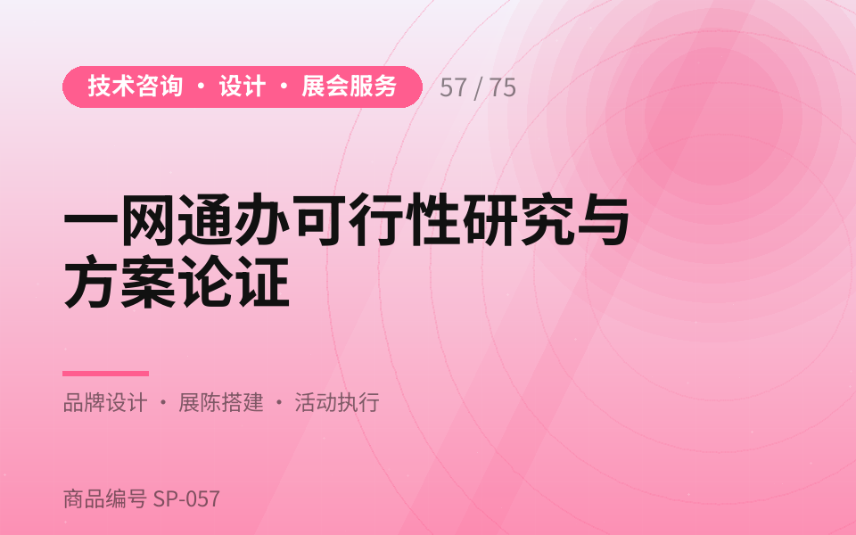 一网通办可行性研究与方案论证